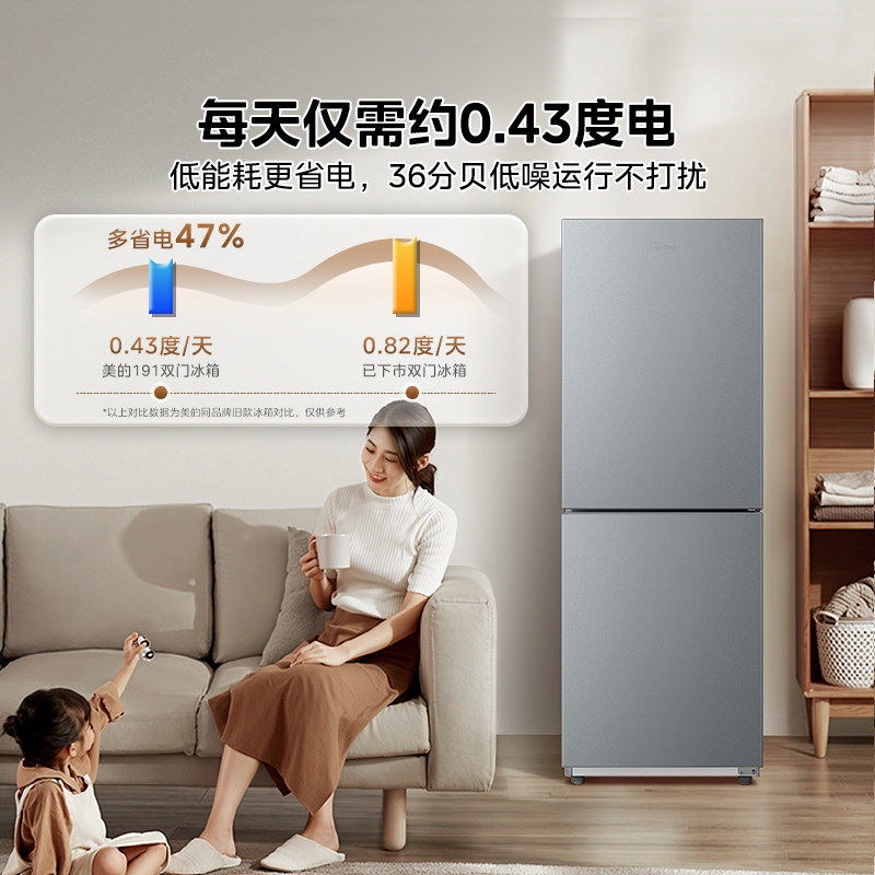 美的MR-191A冰箱图片