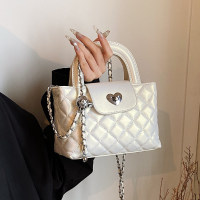 Candle Knock Diamond embroidery small bag for women 2026 new versatile chain crossbody bag handheld small bag