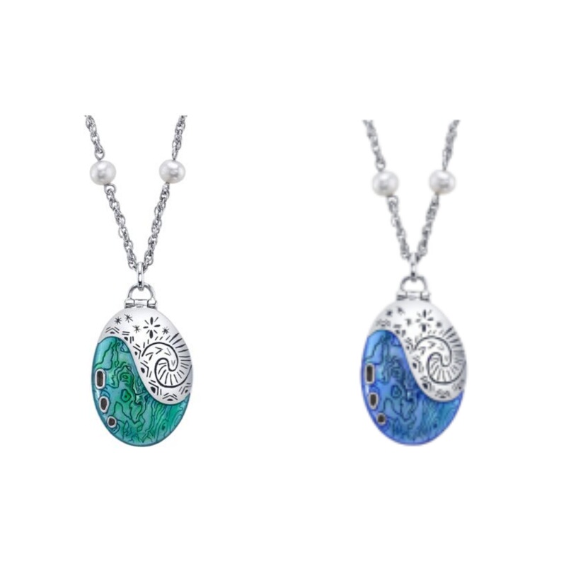 Moana from Moana: Heart of Te Fiti Enamel Pendant Necklace That Can Be Opened and Closed