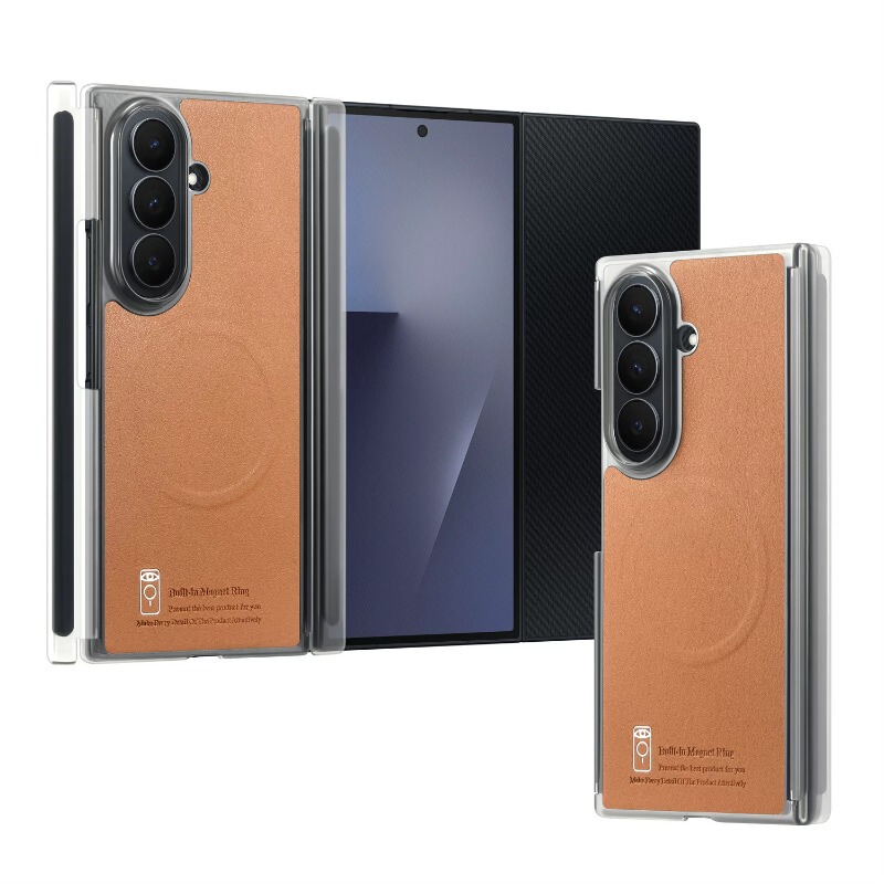 Suitable for Samsung Ztrifold 70% off Foldable Phone Case, New High-End Business Trendy Brand Genuine Leather Built-In Magnetic Protective Case, Zfold7 Stylish Ultra-Thin Anti-Drop Full-Cover Case with Central Hinge Protection Suitable for Samsung Ztrifold 70% off Foldable Phone Case, New High-End Business Trendy Brand Genuine Leather Built-In Magnetic Protective Case, Zfold7 Stylish Ultra-Thin Anti-Drop Full-Cover Case with Central Hinge Protection