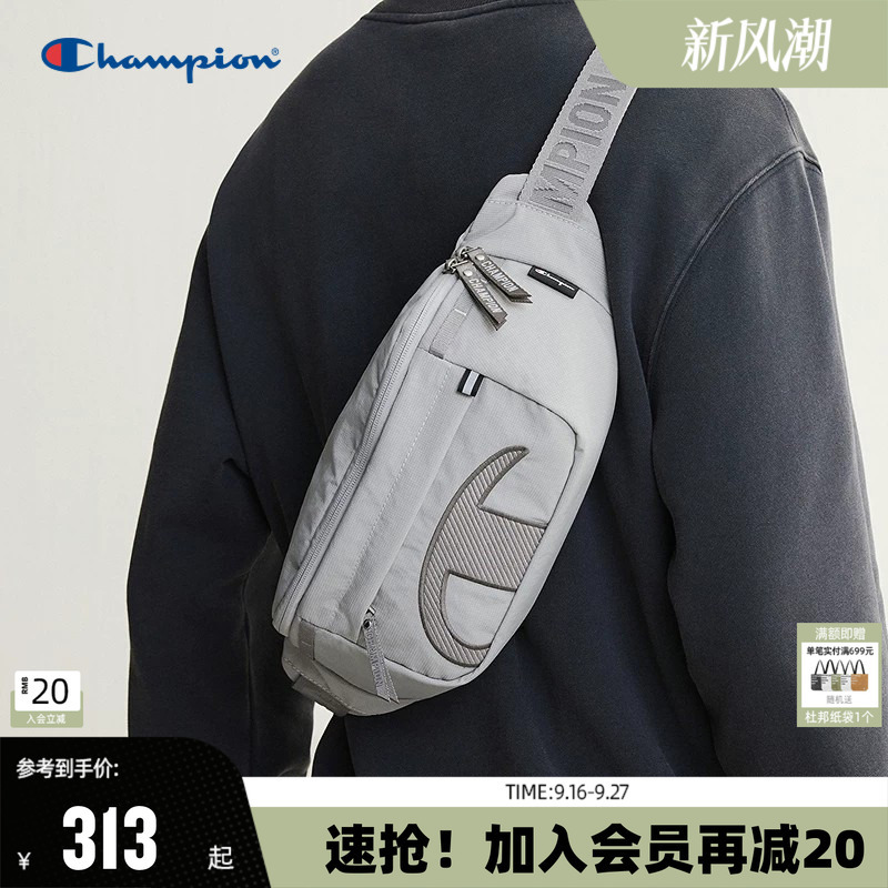Champion Waist Bag Shoulder Bag Lightweight Wear-Resistant Breathable Outdoor Trendy Commuter 2026 Autumn New Product Champion Waist Bag Shoulder Bag Lightweight Wear-Resistant Breathable Outdoor Trendy Commuter 2026 Autumn New Product