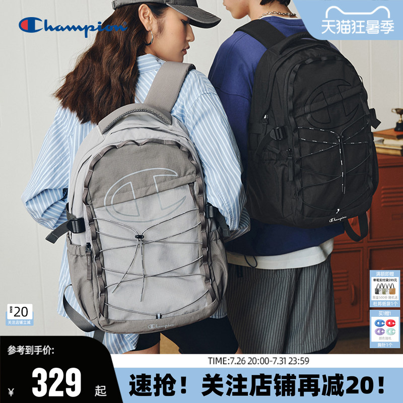 Champion Backpack Mountaineering Wear-Resistant Water-Repellent Short-Distance Travel Bag School Bag 2026 New Summer Model Champion Backpack Mountaineering Wear-Resistant Water-Repellent Short-Distance Travel Bag School Bag 2026 New Summer Model