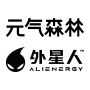 外星人饮品专营店的LOGO