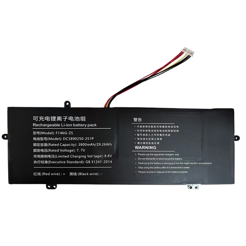 New Applicable F146G-Zs Laptop Battery 3800Mah 7.7V Dc3890250-2S1P New Applicable F146G-Zs Laptop Battery 3800Mah 7.7V Dc3890250-2S1P
