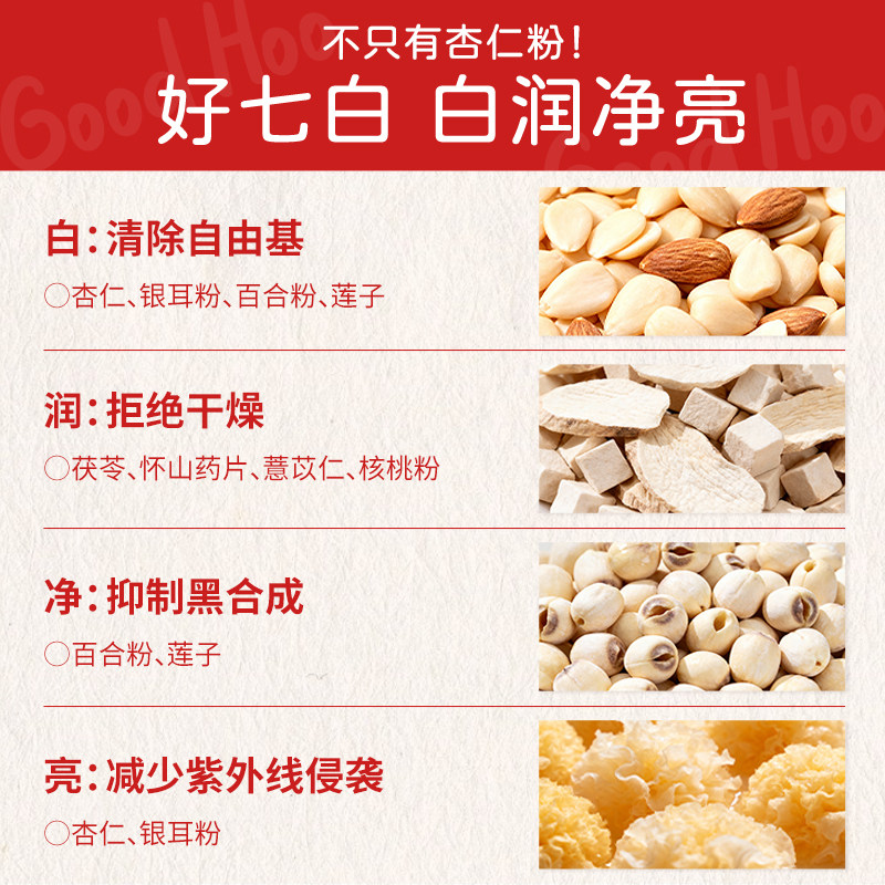 早起必备,健康无忧🌞 |农科院杏仁七白饮-杏仁粉-淘宝好物网