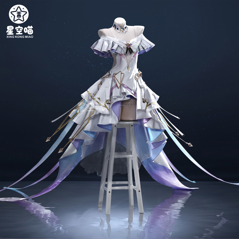 Starry Sky Meow Meow Tide Concert Cosplay Costume Amis Cosplay Game Two-Dimensional Character Costume Full Set
