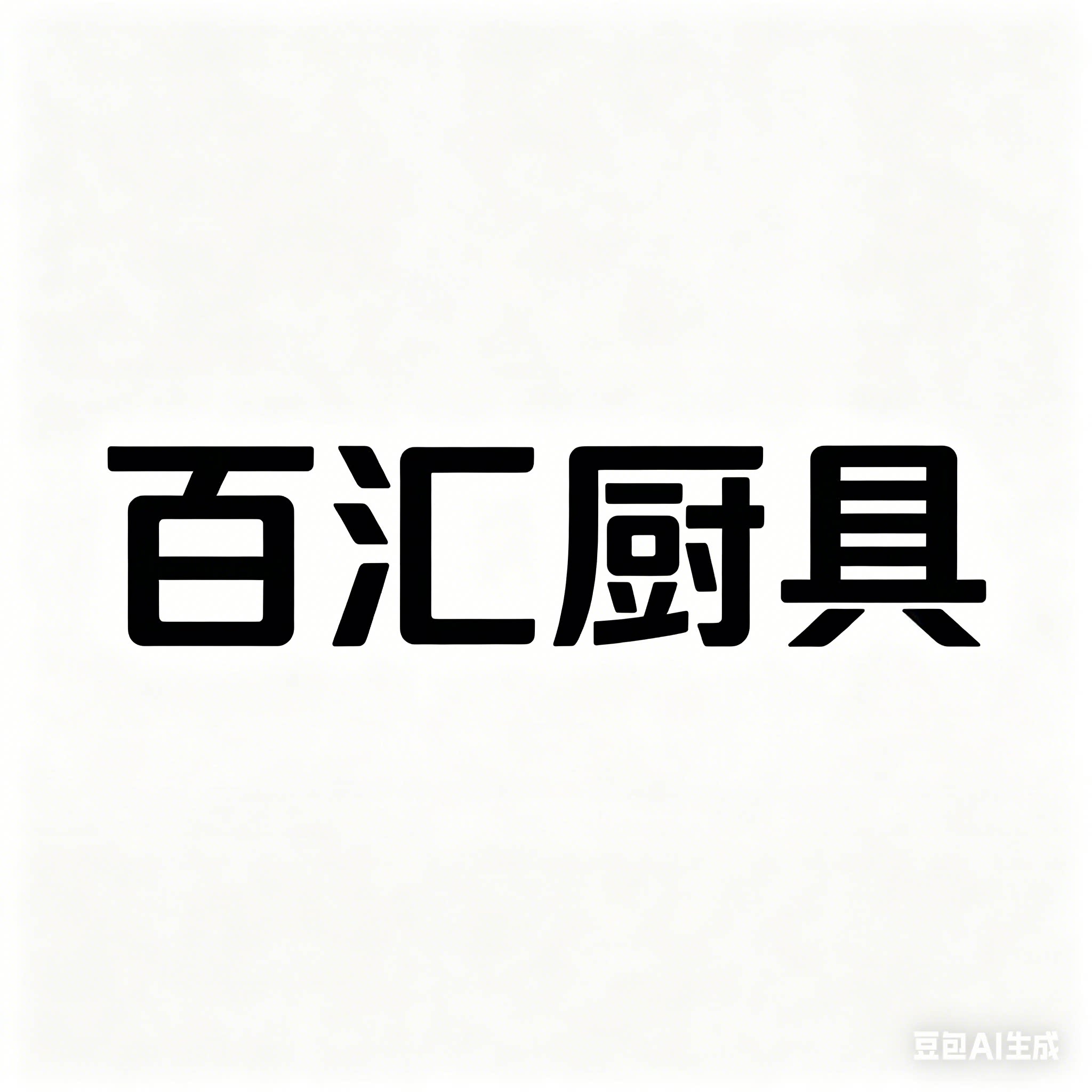 百汇厨具的LOGO