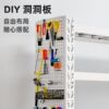 Monarch shelf storage rack multi-layer storage warehouse heavy-duty cargo rack household hole board basement iron shelf yellow