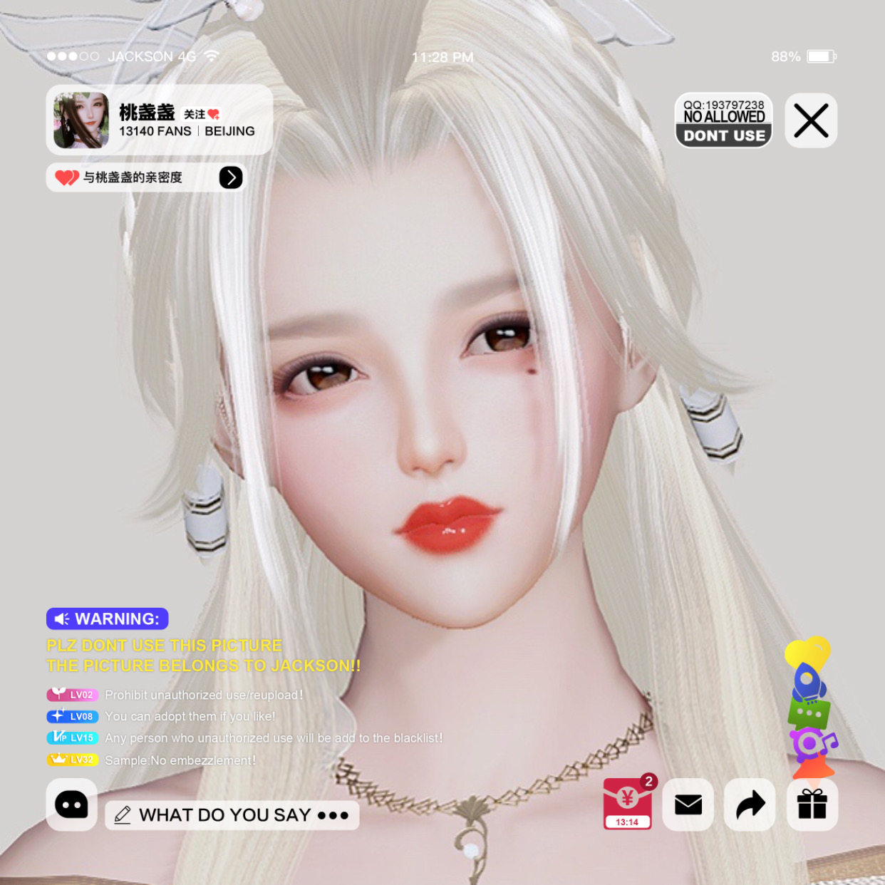 (Peach Face Pinching Shop) (gift) (feeling) After receiving the goods, you can get a five-star praise