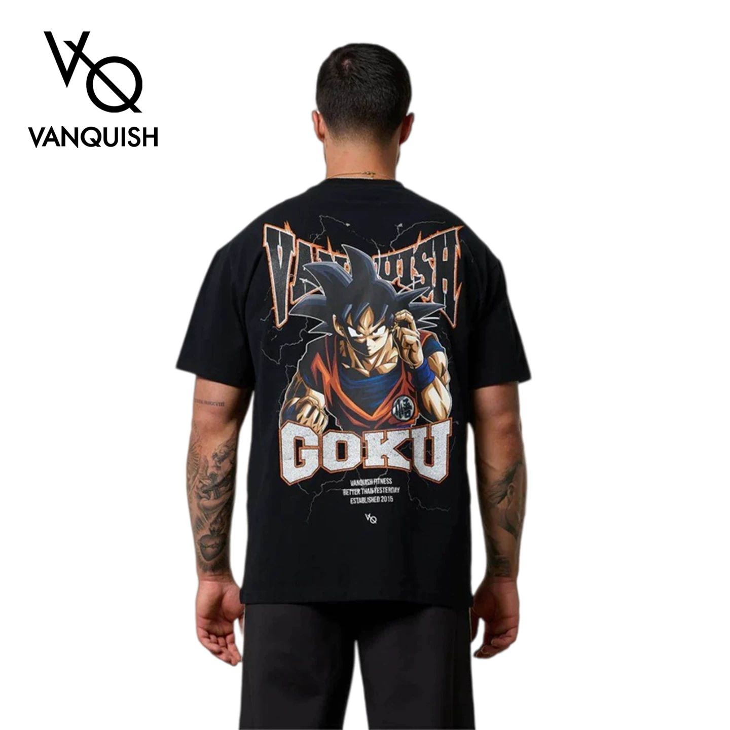Dragon Ball, спортивная футболка для зала, с коротким рукавом