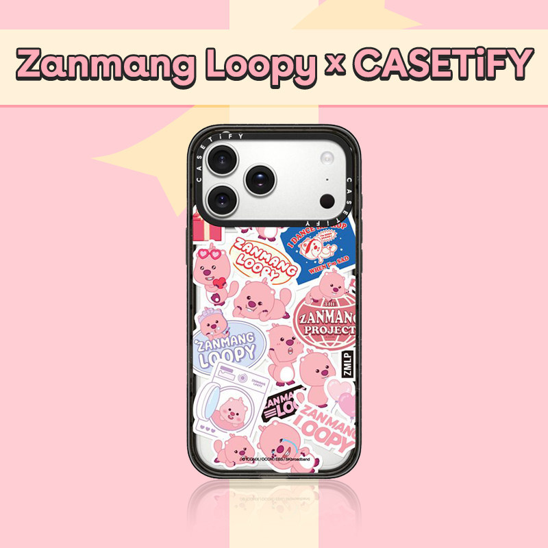 Zanmang Loopy X Casetify Joint Brand Loopy 2D Stickers Are Suitable for Apple Iphone18Promax/17Pro Huawei Mate60Pro Phone Cases Zanmang Loopy X Casetify Joint Brand Loopy 2D Stickers Are Suitable for Apple Iphone18Promax/17Pro Huawei Mate60Pro Phone Cases
