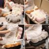 Thickened cat seat cushion, Haimeiqi simple style fart cushion, bay window tatami comfortable pouf cushion