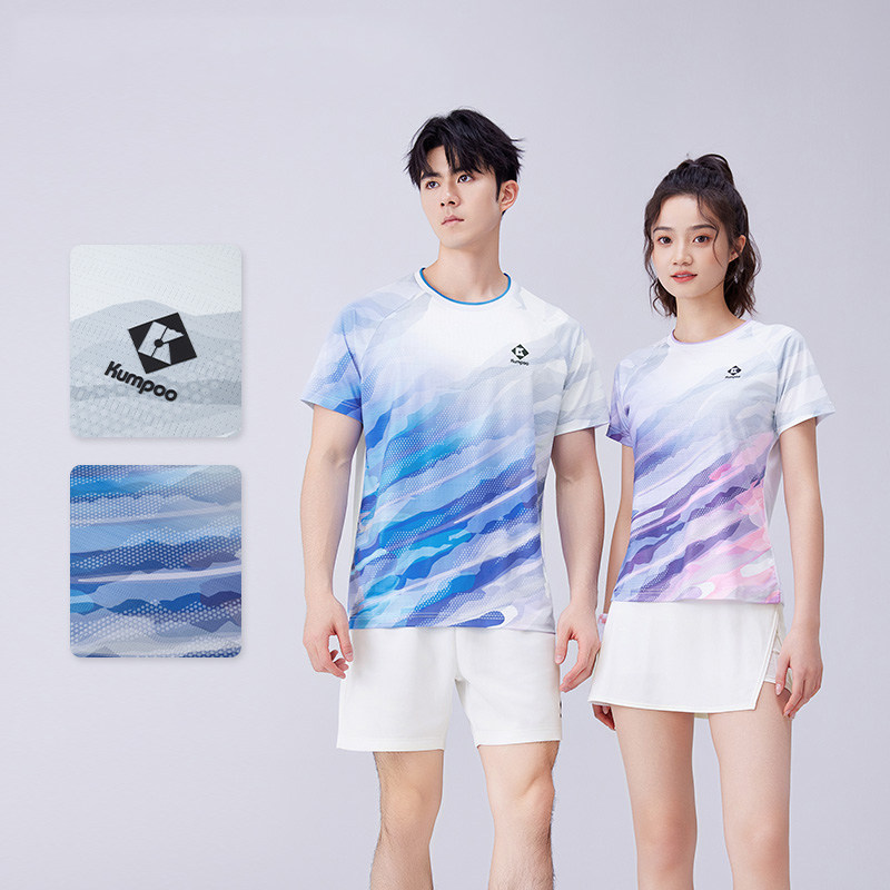 薰风2026新款羽毛球服女速干运动短袖透气运动服男熏风运动套装
