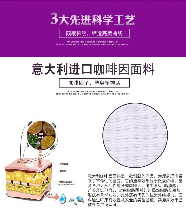 Sous-vêtement minceur simple en nylon - Ref 691857 Image 11