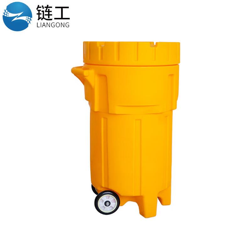 Chainwork Emergency Leak Containment Bucket Set 95 Gallon Single Bucket Chemical Material Bucket with Absorbent Cotton for Waste Liquid Collection Chainwork Emergency Leak Containment Bucket Set 95 Gallon Single Bucket Chemical Material Bucket with Absorbent Cotton for Waste Liquid Collection