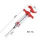Stainless Steel Kitchen Barbecue Multifunctional Injector Seasoning Injector Turkey Needle Special Injector New Commercial Model
