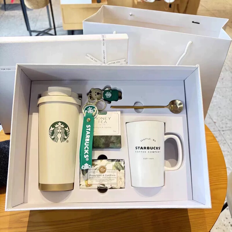 Starbucks Cup Stainless Steel Thermos Gift Box Coffee Cup Souvenir Gift for Clients Holiday Gift Starbucks Cup Stainless Steel Thermos Gift Box Coffee Cup Souvenir Gift for Clients Holiday Gift