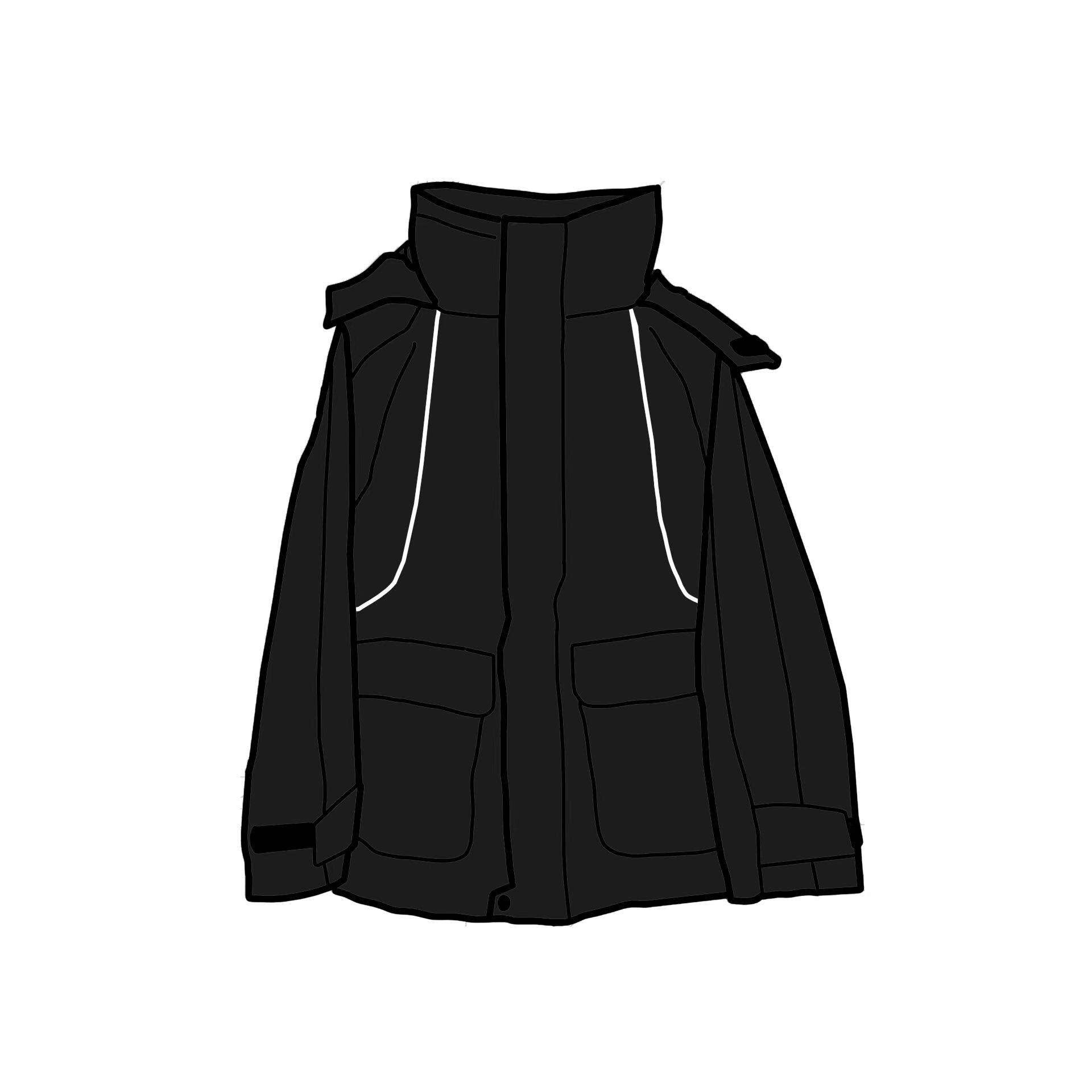 MVT swing parka