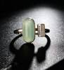 Natural grade A jadeite ring