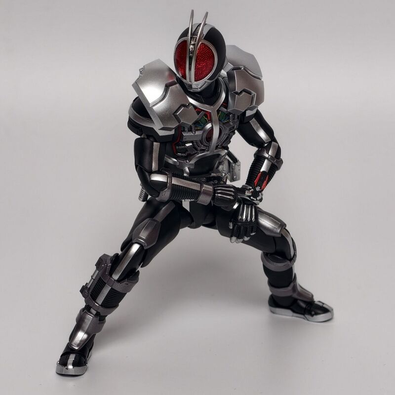 In-Stock Fourth Batch Strange Man Model 555 Acceleration Form Faiz Shf Bone Carving with Light Set Kamen Rider In-Stock Fourth Batch Strange Man Model 555 Acceleration Form Faiz Shf Bone Carving with Light Set Kamen Rider