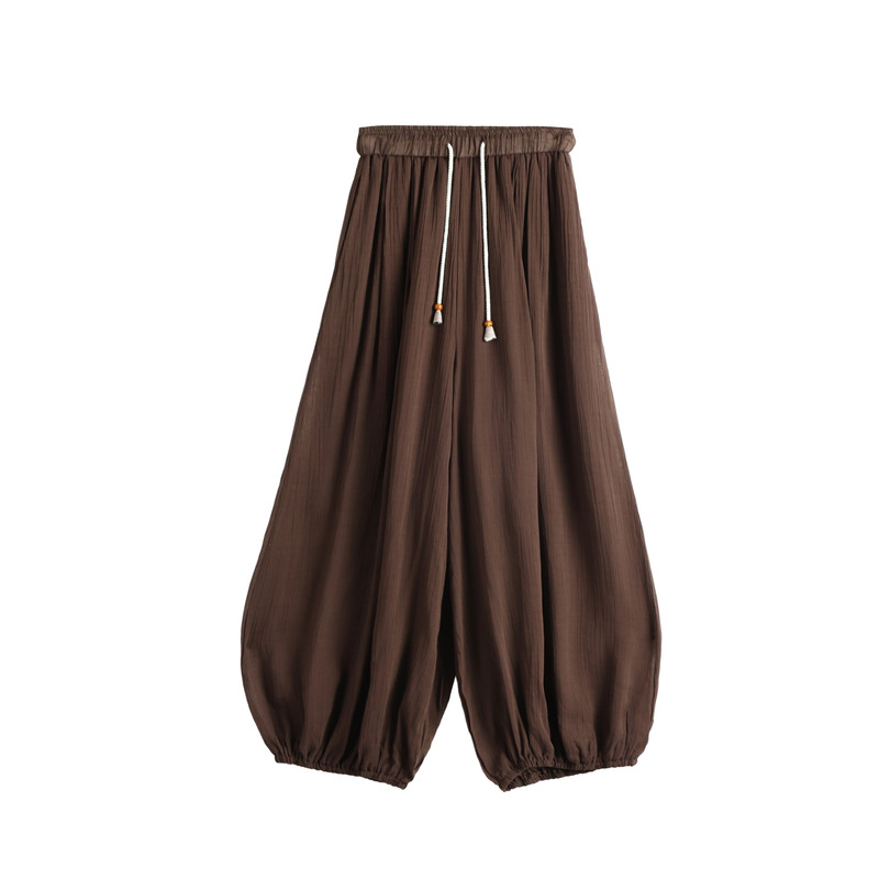 【Vitality Beads】Cool and Stylish Breathable Loose-Fitting Jogger Lantern Pants M8Xk43596