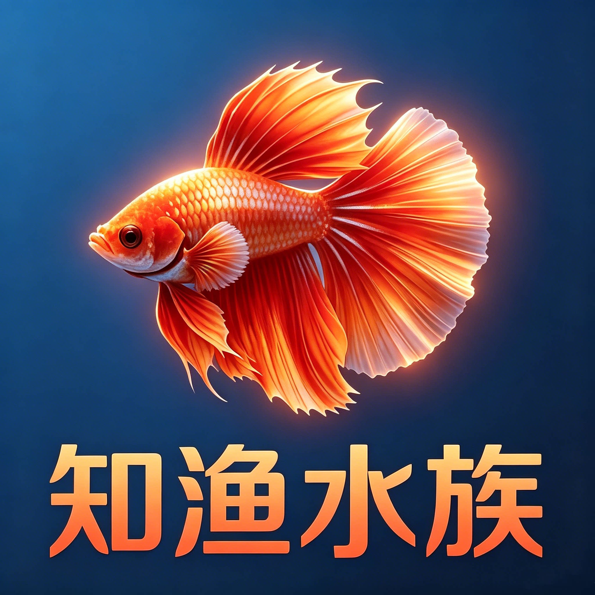 知渔水族的LOGO