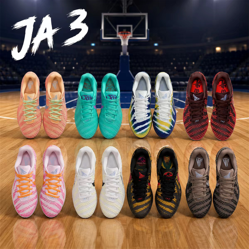 【618 Spot Price】Morant Third Generation Basketball Shoes Ja3 All-Star Mandarin Duck 3Rd Generation Men's and Women's Sports Shoes
