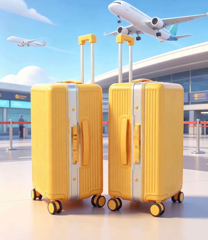 0615 High-End Aluminum Frame Smart Luggage 0615 High-End Aluminum Frame Smart Luggage