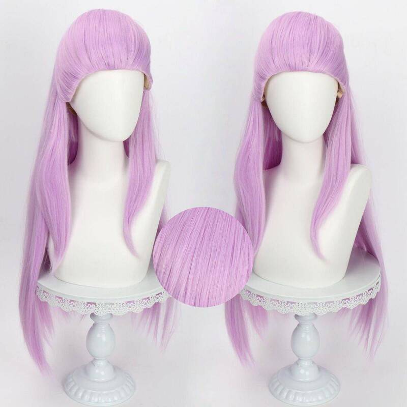 In Stock: Feimeng Female Wig, Fanning Xueyan Cosplay Wig, Light Purple, Full Edge, Hny Style with Well-Protected Sideburns