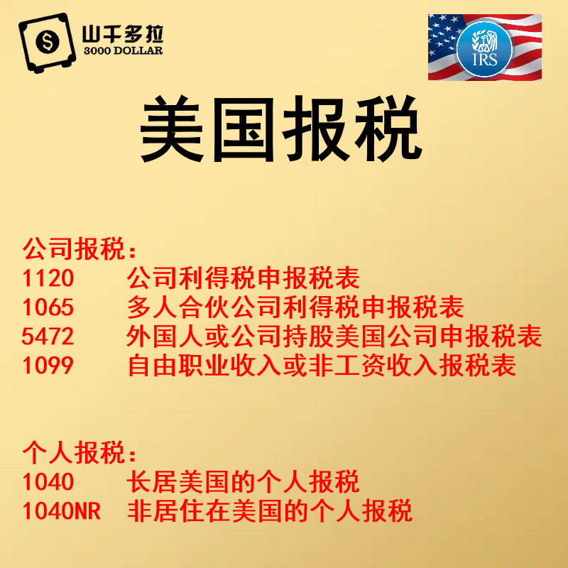 美国公司报税1120需要哪些文件?如何进行年审?