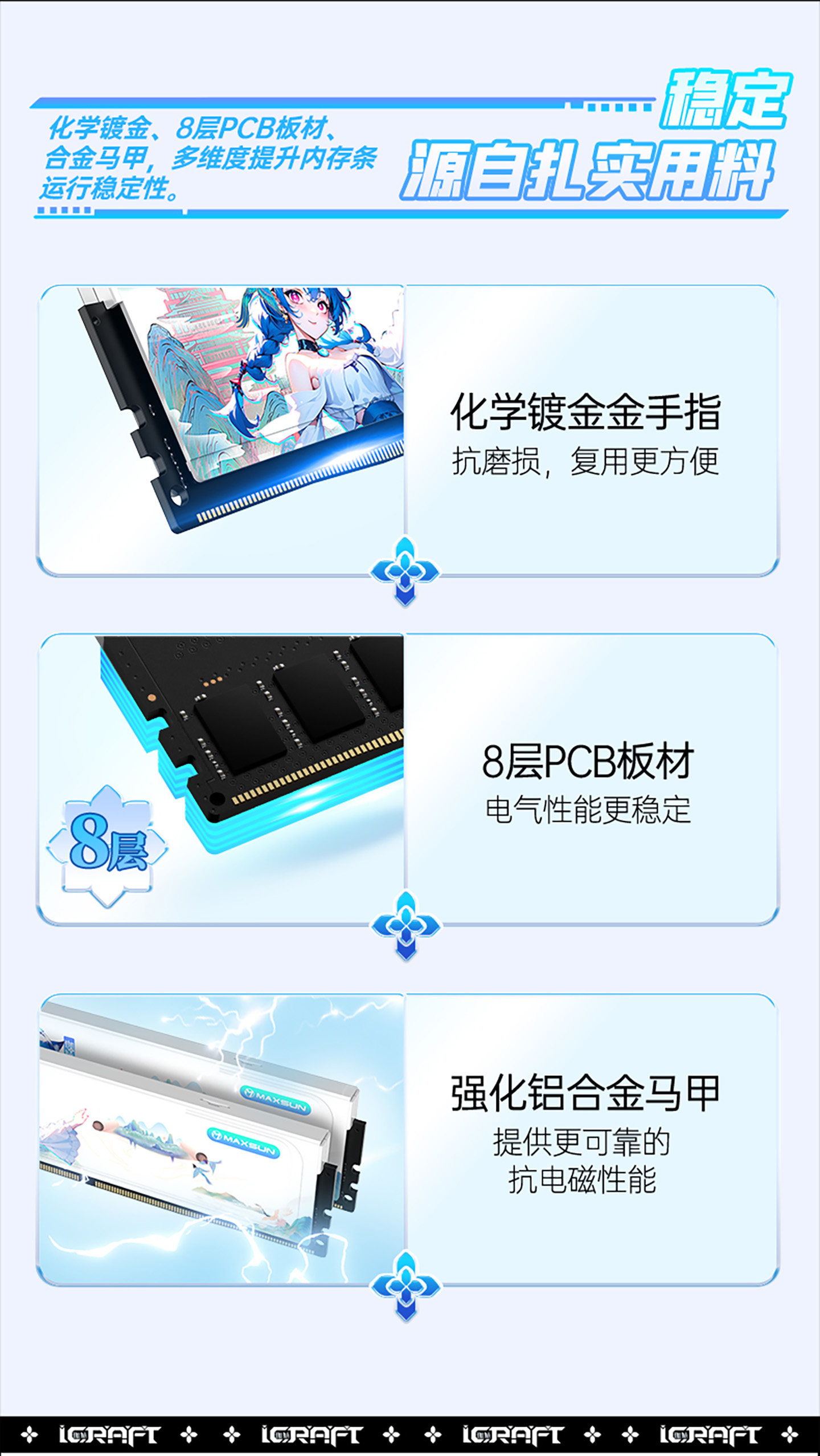 Модуль памяти DDR4 MAXSUN Mingxuan 16ГБ 3200МГц