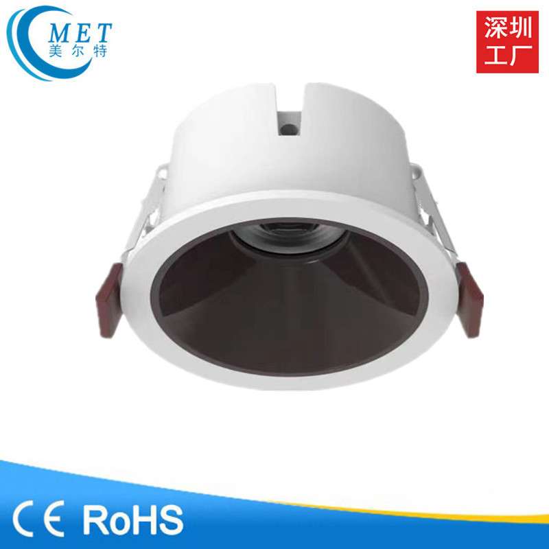 Die-cast integrated recessed COB spotlight downlight opening 110mm20w40w full spectrum led recessed downlight