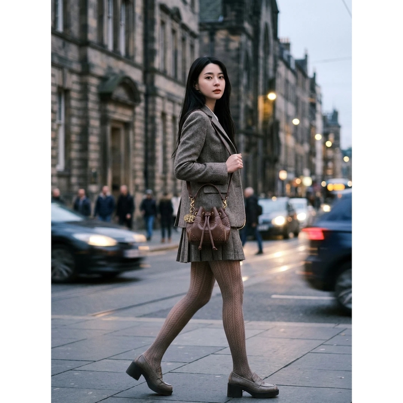 New Season Light Luxury Fashion Casual Shoulder Handbag Kf8624-Brown Plaid New Season Light Luxury Fashion Casual Shoulder Handbag Kf8624-Brown Plaid