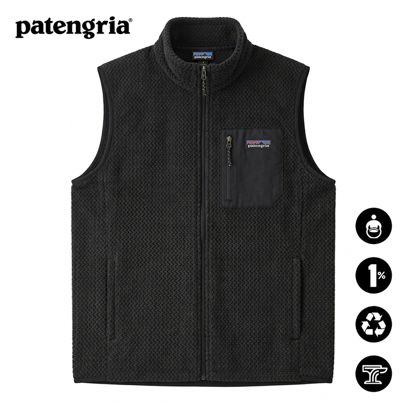 Official Website Genuine Bata Men's R1 Air Fleece Vest Outdoor Casual Hiking Inner Layer Warm Jacket 40285