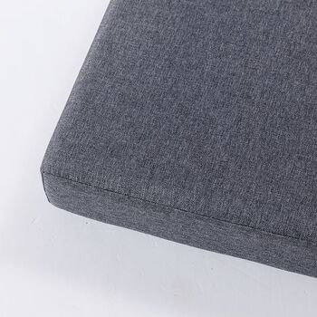 Customized bench cushion, rectangular sofa cushion, bay window cushion, shoe stool cushion, hardened and thickened high-density sponge cushion