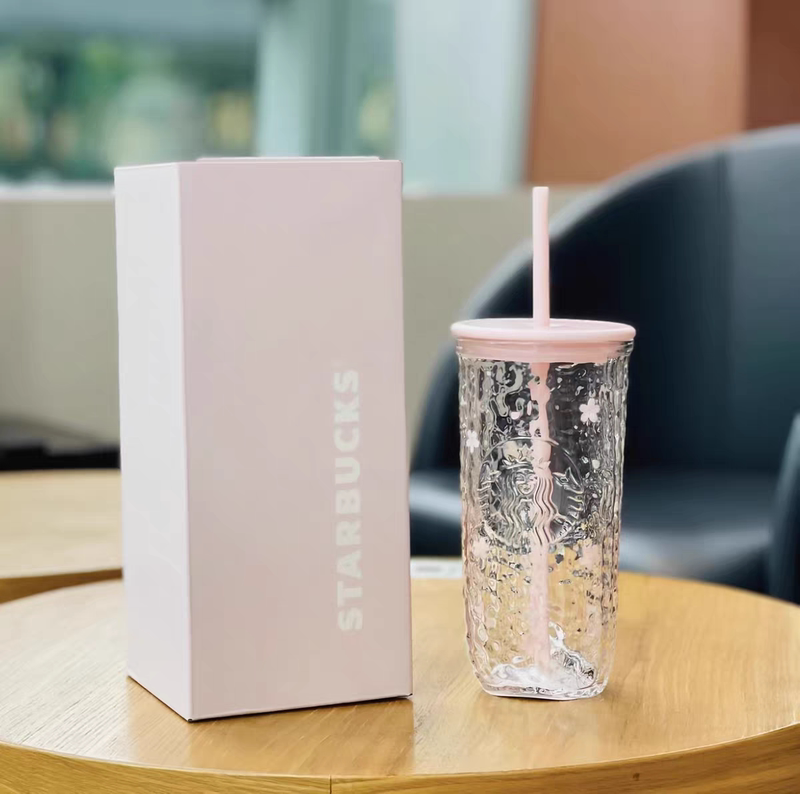 Starbucks Cup, Glass Cup, Straw Cup, Gift for Girlfriend, Gift for Friend, Birthday Gift, Classroom Day Gift, Souvenir Gift