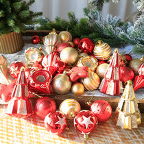 Bolin Christmas tree diy decoration Christmas tree box painted special-shaped ball package pendant pendant accessories