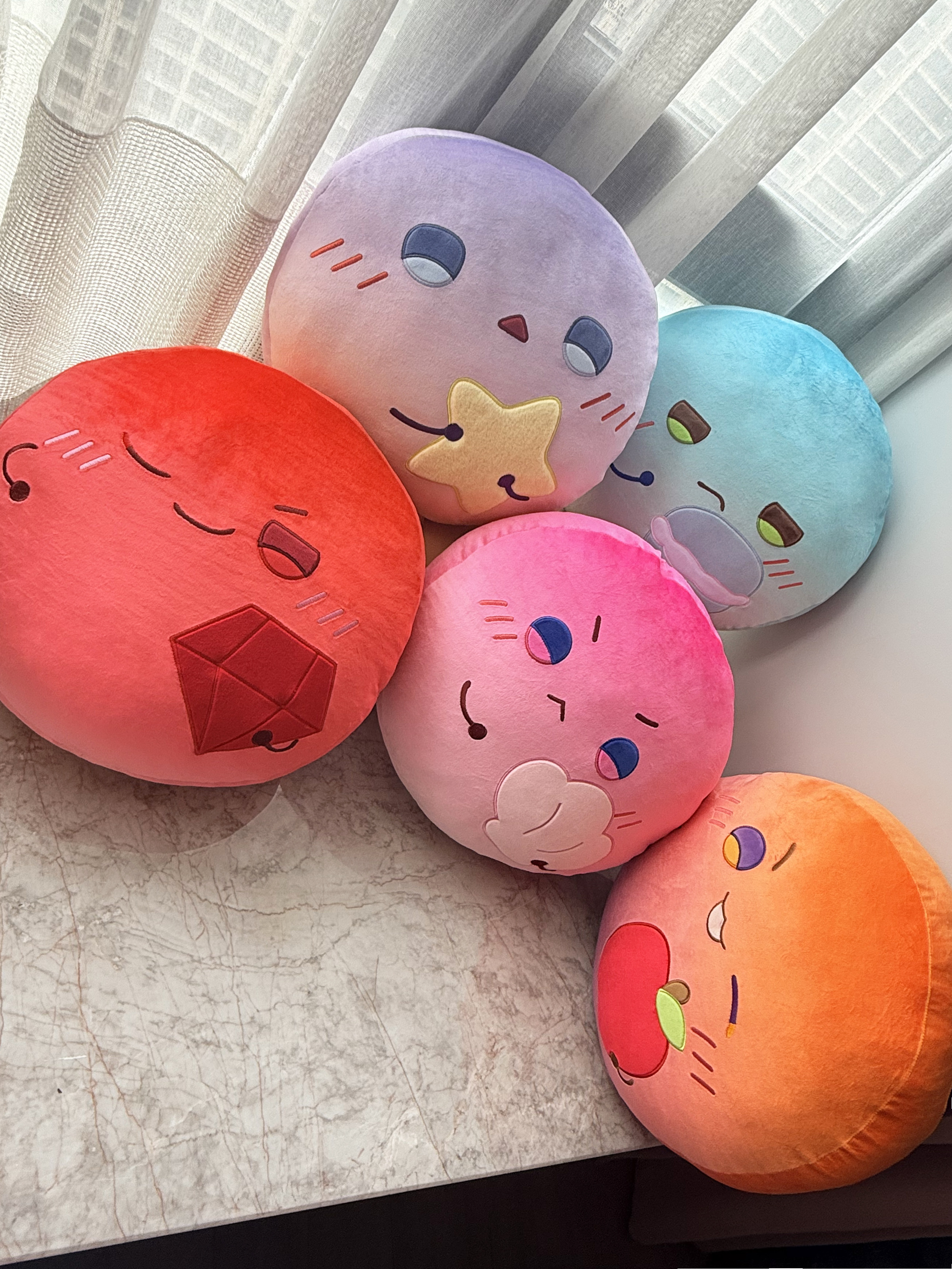 Love and Deepspace Fan-Made 15.75 in Emotion Plush Pillows