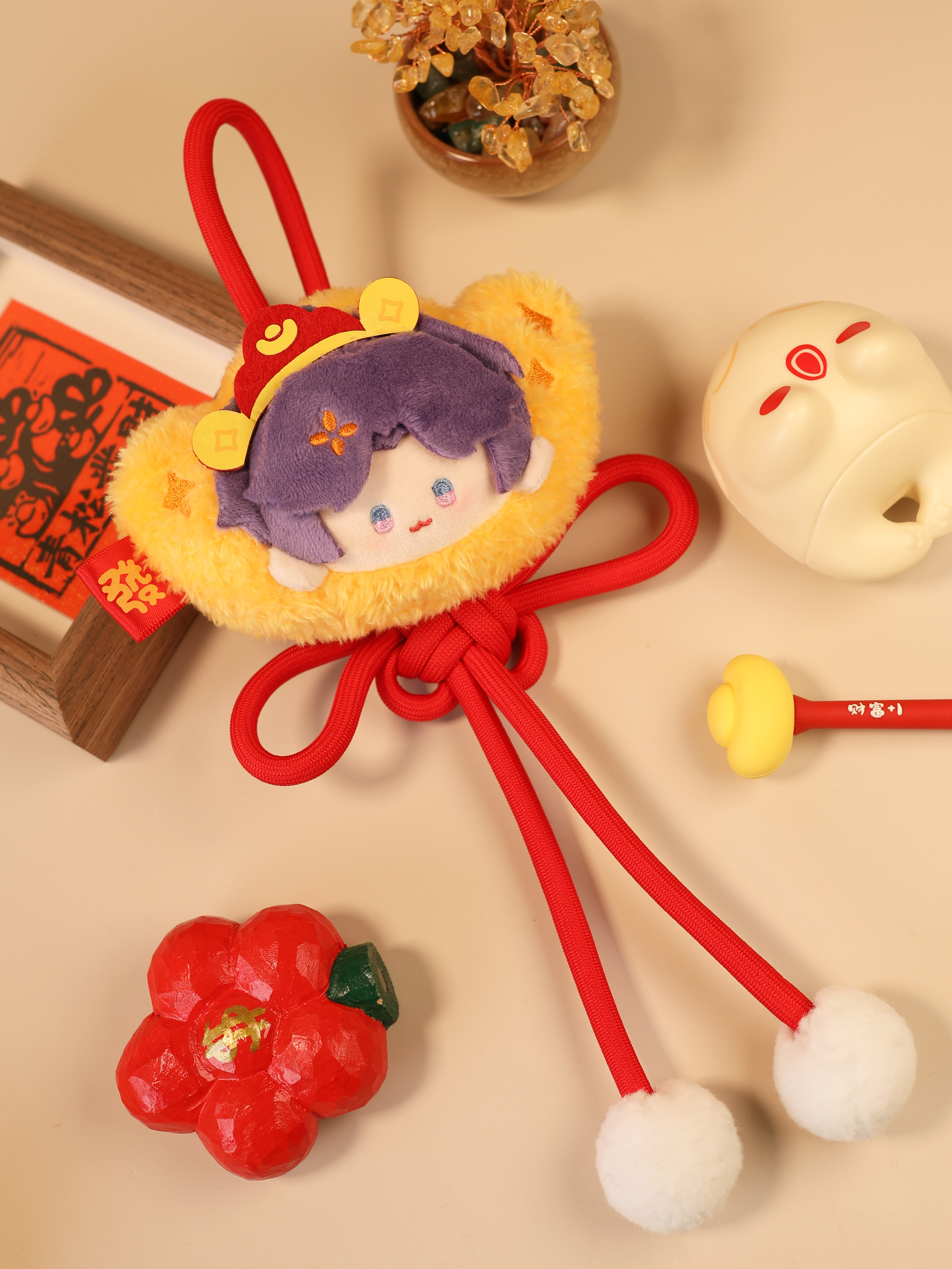 Love and Deepspace Fan-Made Lucky Fortune Plush Doll Charms