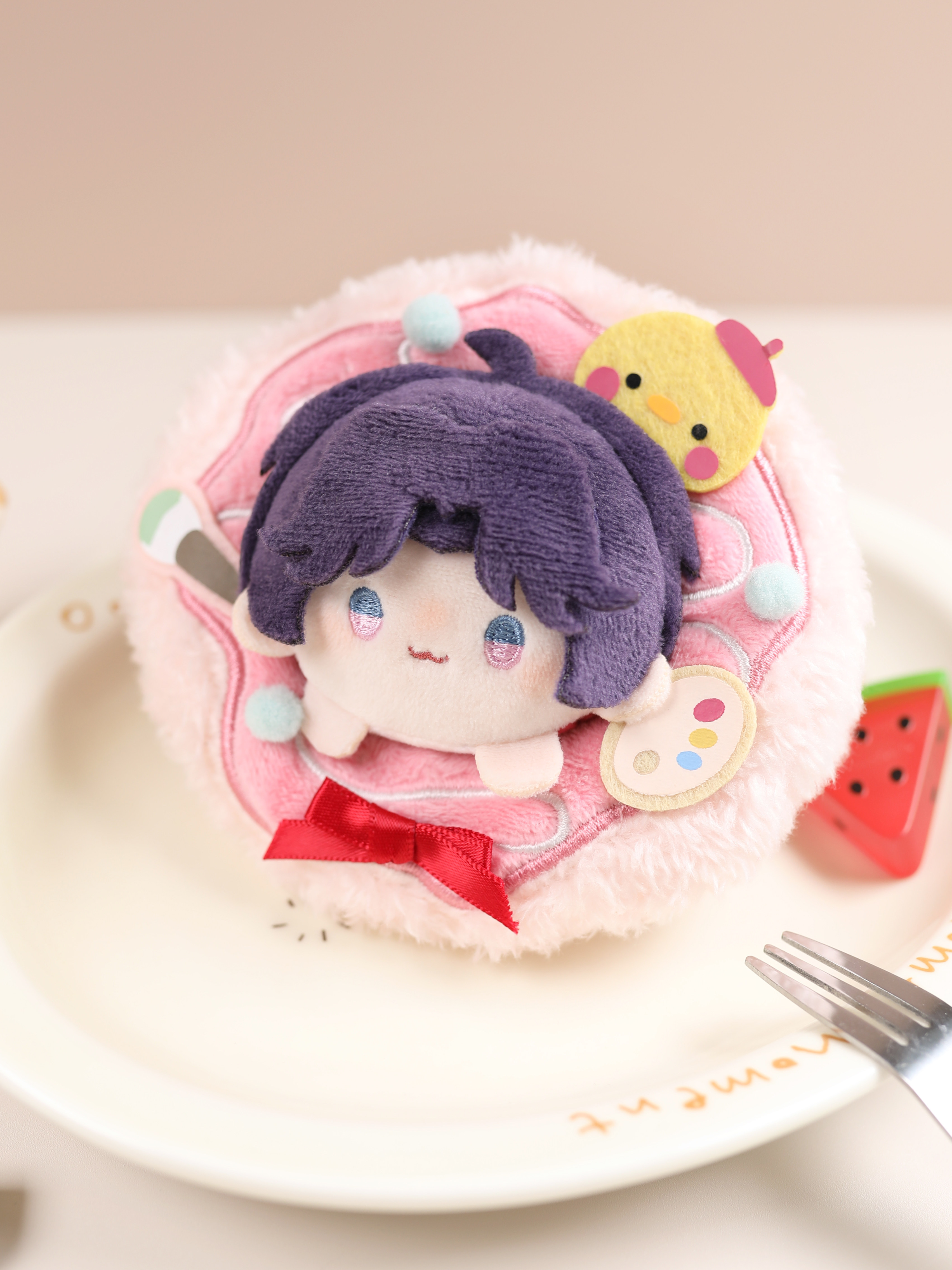 Love and Deepspace Fan-Made Donut Crawl Plush Doll Charms