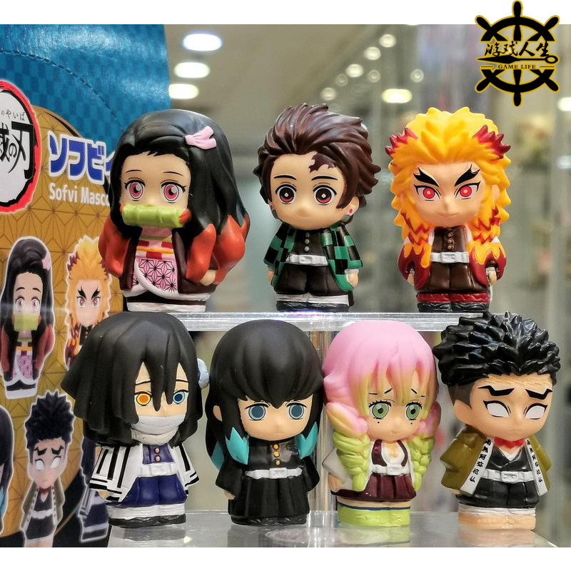 Spot parquet Bandai BANDAI Ghost Edge Soft Gum Small Model A BOX all 7 Box Egg Perimeter