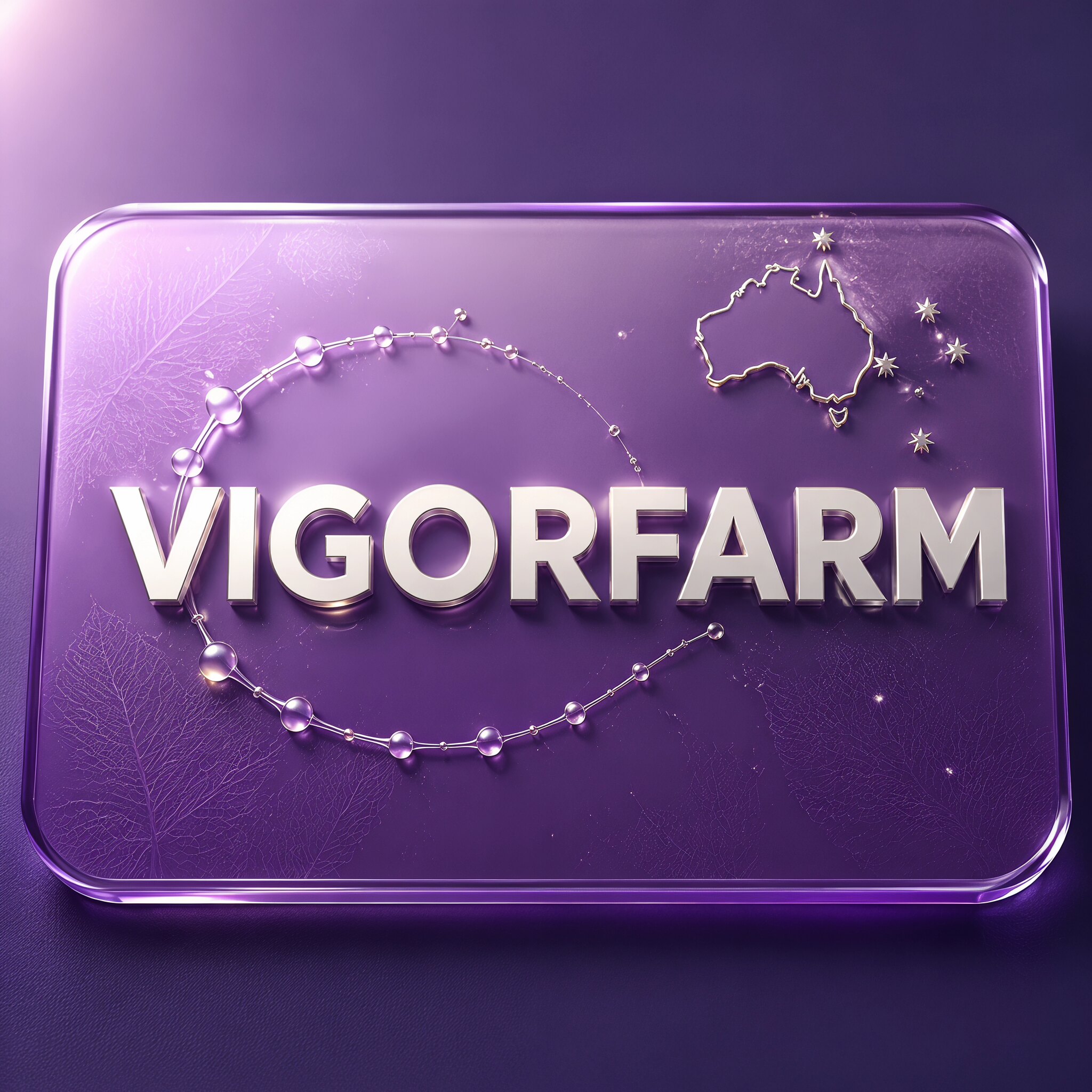 VIGORFARM澳洲环球营养馆的LOGO