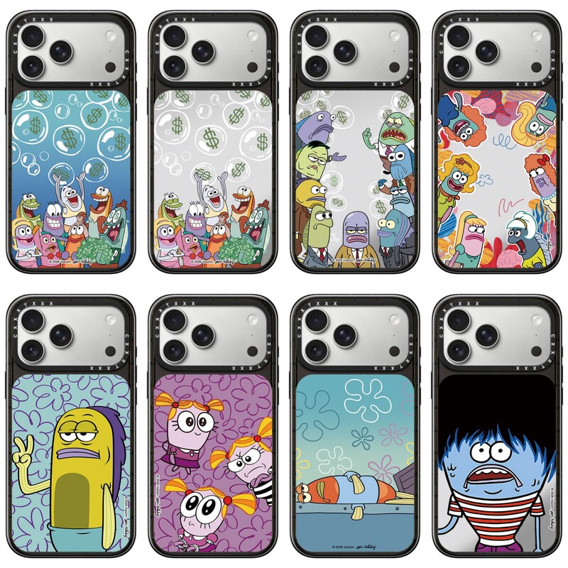 Bichibao Spirit Illustrated Clownfish 18Promax Phone Case Suitable for Apple Iphone17Promax Phone Case Cute and Quirky Burgundy Wine Red Celebrity Style Glacier Blue Hard Case