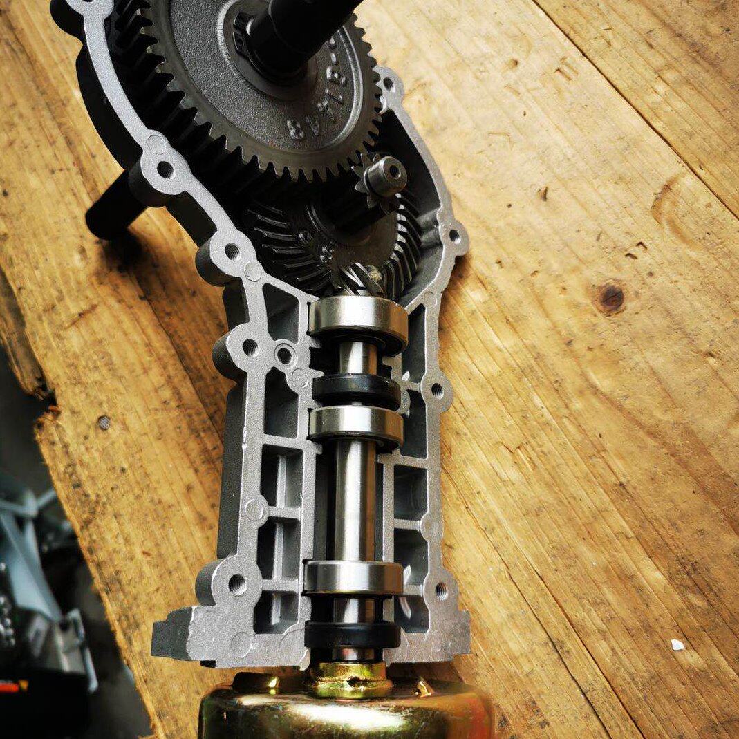 Clutch gearbox small tillage accessories