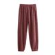 Internet celebrity fairy warm sweatpants for women winter warm coral velvet casual loose pajamas for home girls lazy pants