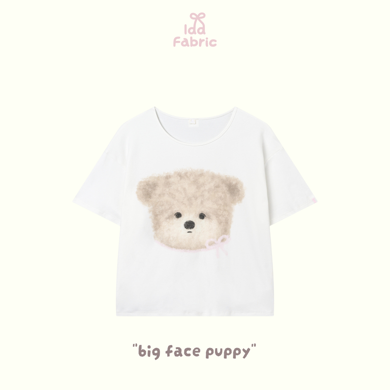 Class a Soft Cotton “Baby Photo Sticker” Oversized Short-Sleeved Tee Class a Soft Cotton “Baby Photo Sticker” Oversized Short-Sleeved Tee