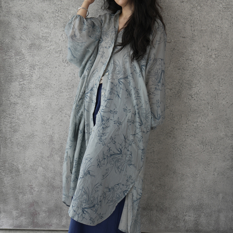 Garden Z New Chinese Style Pure Cotton Printed Sun Protection Robe Casual Style Shirt Loose National Style Jacket 26 New Style Garden Z New Chinese Style Pure Cotton Printed Sun Protection Robe Casual Style Shirt Loose National Style Jacket 26 New Style