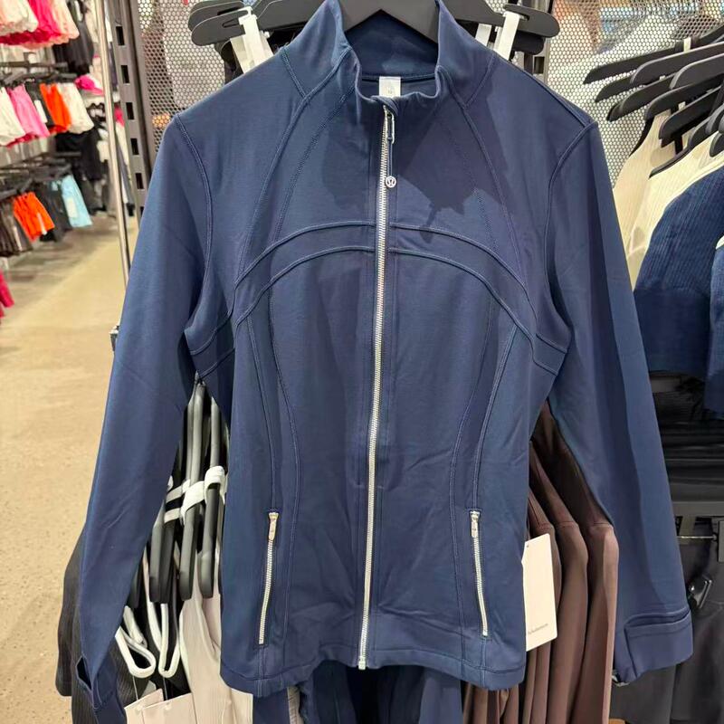 Xd Canada Direct Mail Lululemon Define Navy Blue Silver Yoga Jacket Nulu Fabric Xd Canada Direct Mail Lululemon Define Navy Blue Silver Yoga Jacket Nulu Fabric
