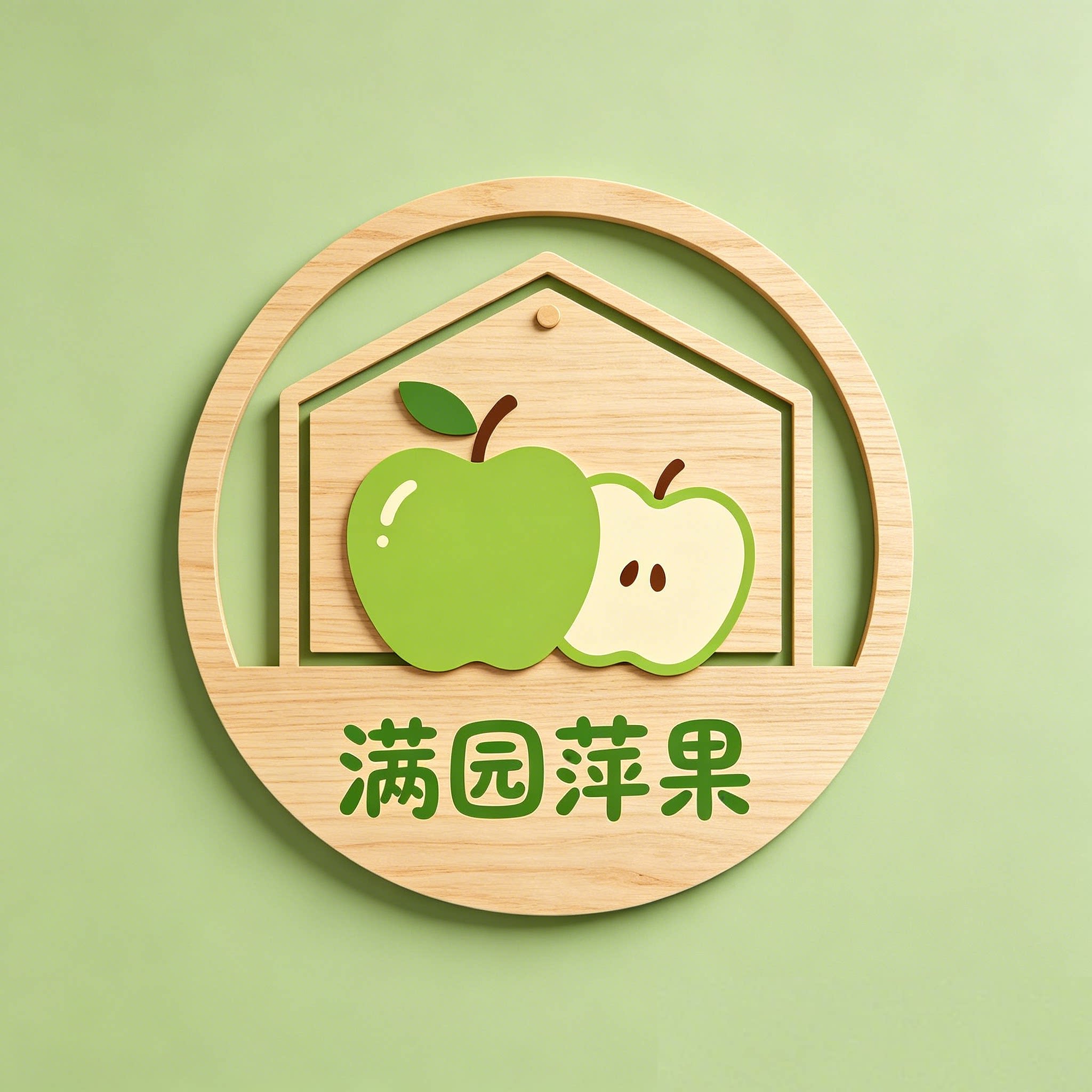 满园萍果创意装饰旗舰店的LOGO