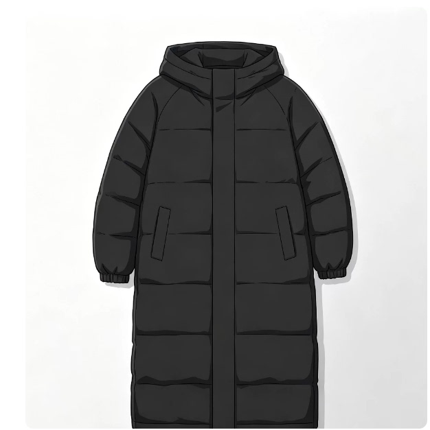 (Long down Jacket) Couple's Style Z Brand Z Product! [a Once-In-A-Lifetime Hit!] down Jacket Pp